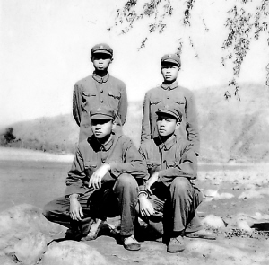 广州图书馆·老照片·当兵的人