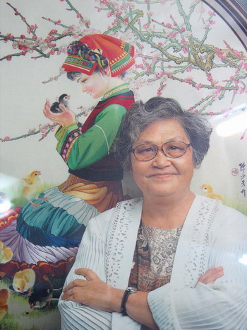 广绣大师陈少芳