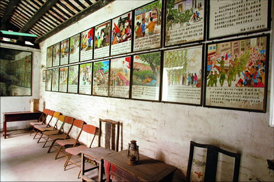 (长湴村抗日革命根据地)清晰的印记,远去的村庄