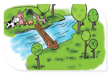 【活动主题】体能运动(17)——小动物过桥【活动时间】2016年12月26日