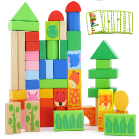 52粒森林动物特供积木