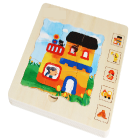 多层拼图 -造房子