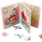 小熊的一天拼图书