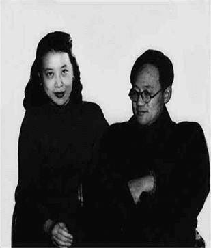 说明: 说明: D:\巴金讲座\巴金与萧珊.jpg